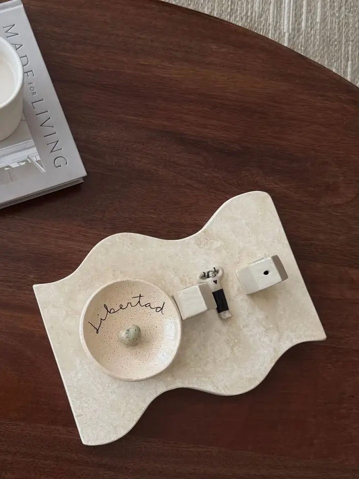 Base Kendall — base decorativa en piedra natural